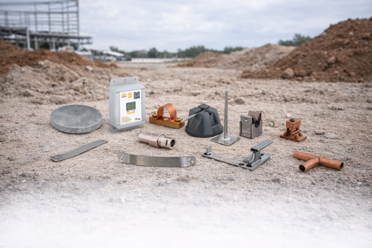 Bliksembeveiliging materialen