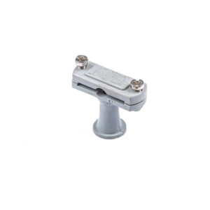 Product - Bandduplohouder met draad m6 voor band 30mm grijs