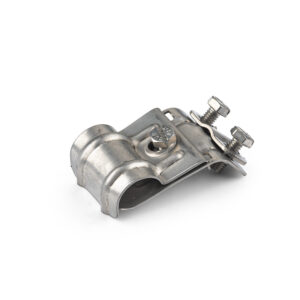 Product - Gootklem RVS met ronde klembeugel