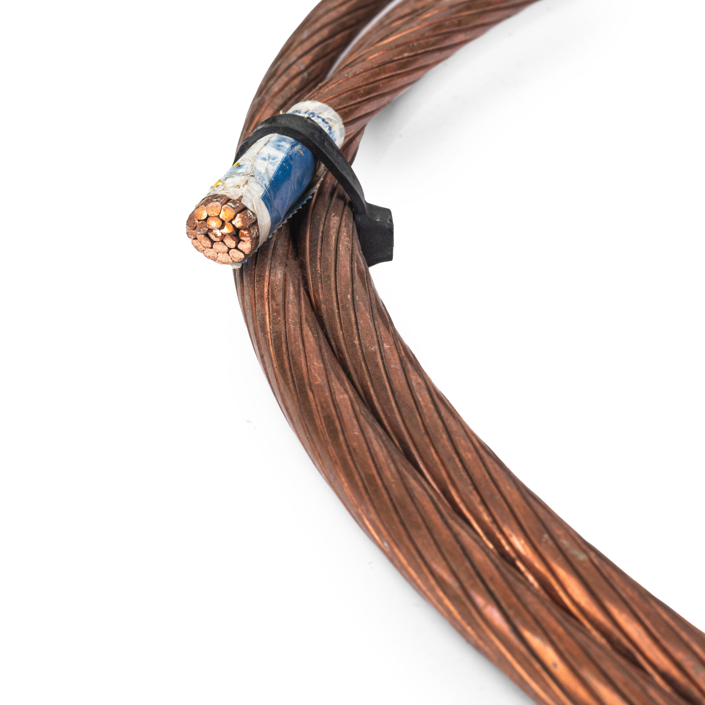 Product - Koperen samengeslagen kabel, blank (1)